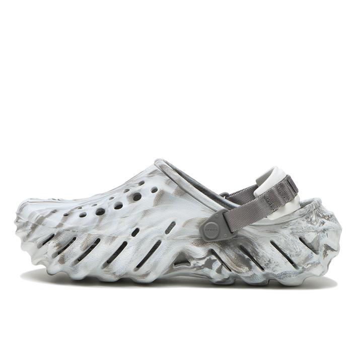 yz ycrocsz NbNX ECHO MARBLED CLOG GR[ }[u NbO 208454-1NL MOONLIGHT/MULTI 23cm