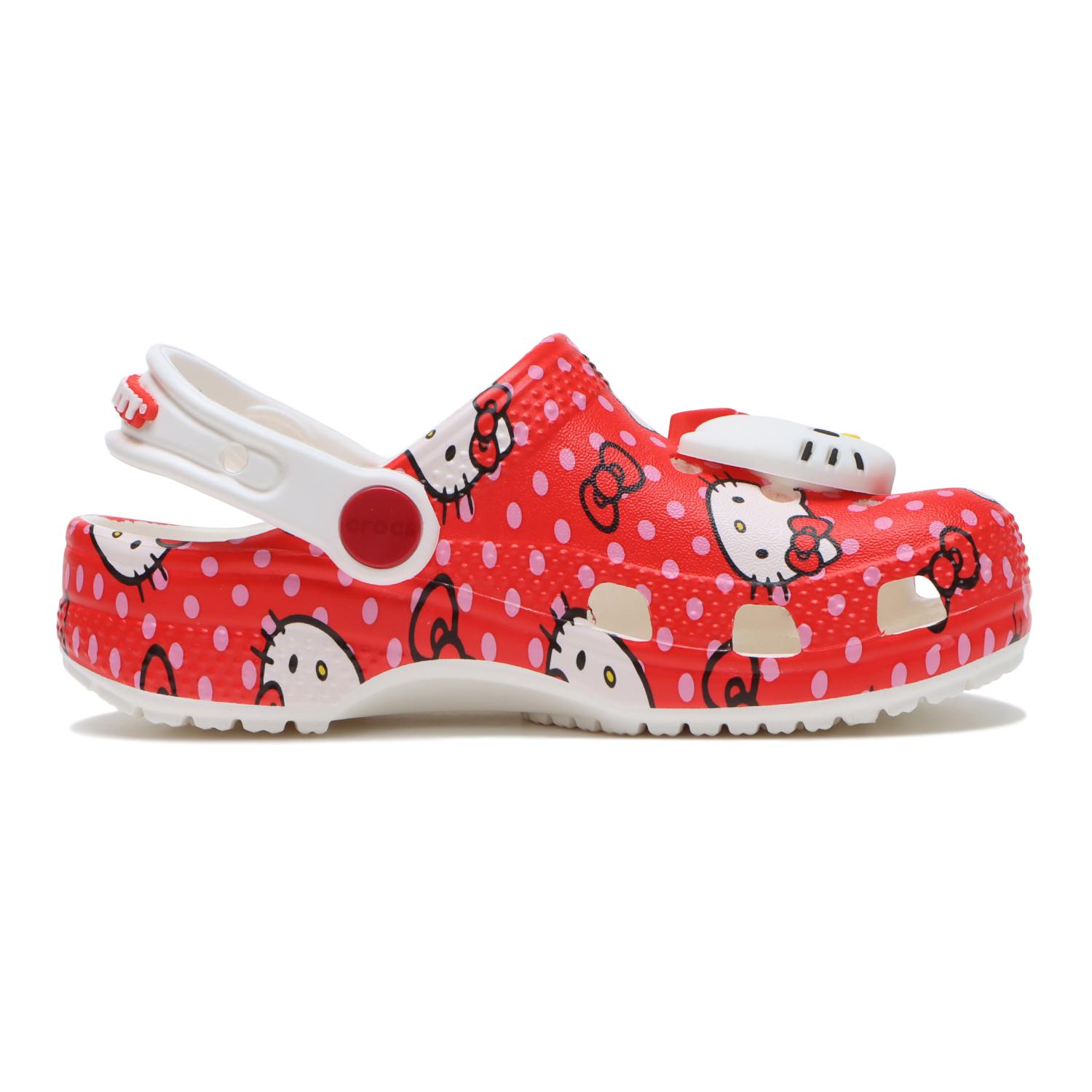 キッズ 【crocs】 クロックス 18-21 HELLO KITTY CLS CLOG K 18-21