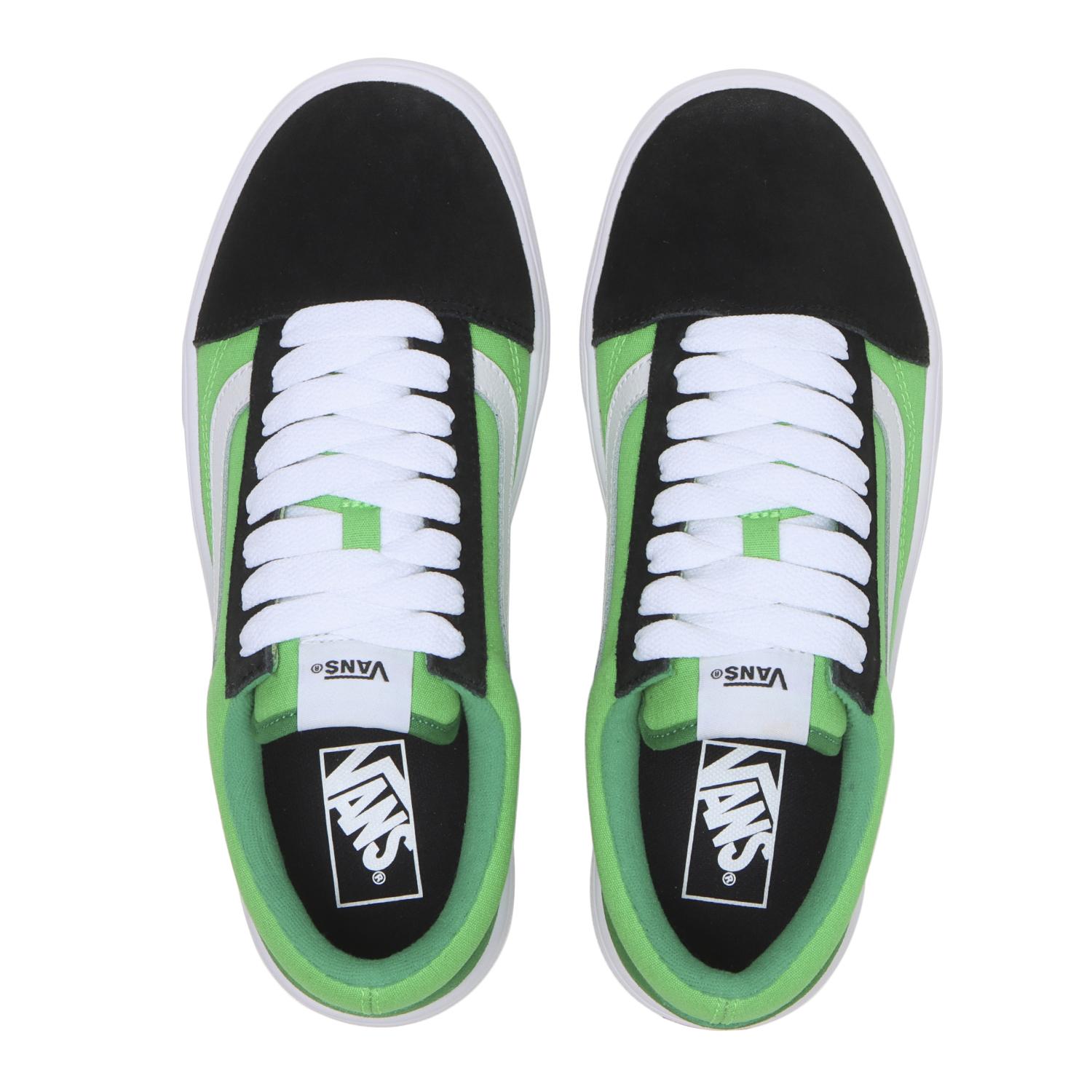 VANS バンズ スニーカー MIN-NANO NEW JAZZ V2000.MN シューズ ミンナノ ニュージャズ BLACK GREEN ブラック グリーン メンズ レディース VANS】 ヴァンズ NEW JAZZ ニュージャズ V2000.MN BLACK/GREEN | ABC