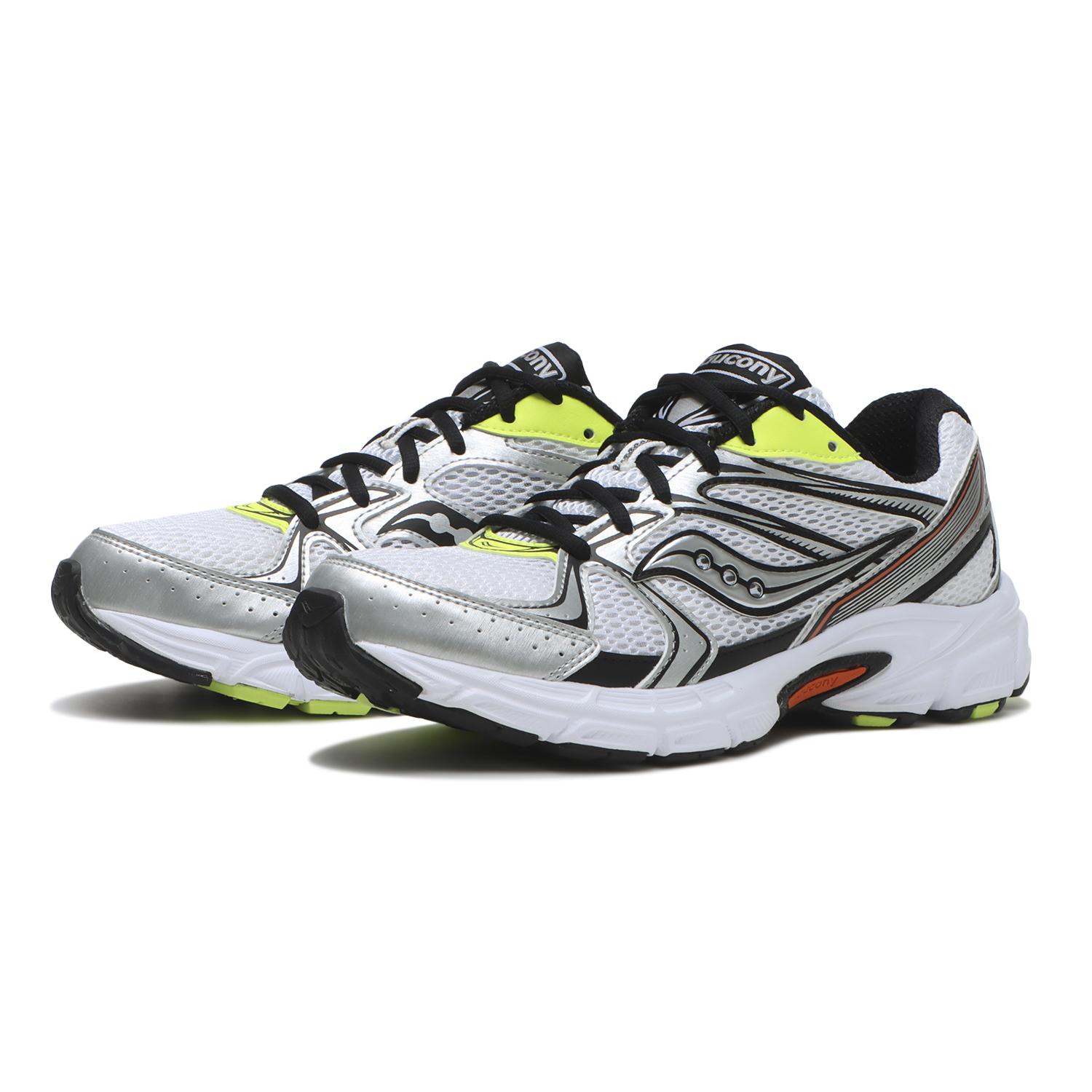 【サッカニー】 ライド ミレニアム Saucony Ride Millennium Athletic Shoe - White / Gold / Black