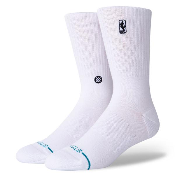 STANCE SOCKS ロゴマン ST ホワイト L