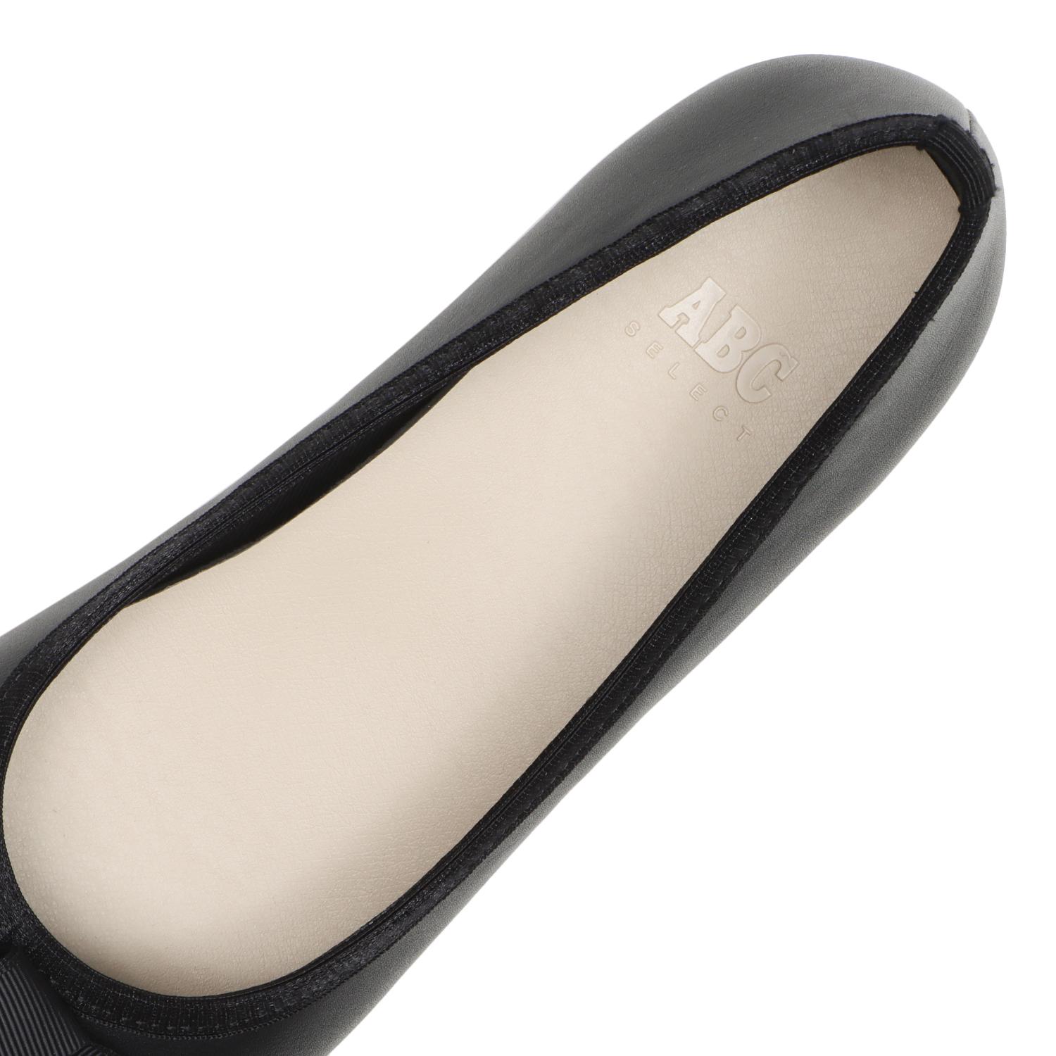 レディース 【ABC SELECT】 エービーシーセレクト RIBBON PUMPS