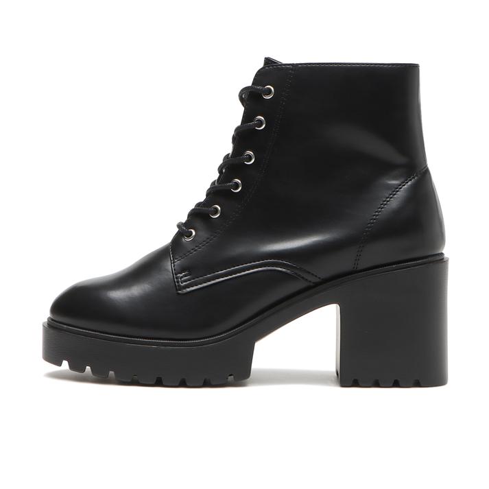 ���f�B�[�X �yABC SELECT�z �G�[�r�[�V�[�Z���N�g 6HOLE LACE UP 8 6�z�[�����[�X�A�b�v W3045 BLACK