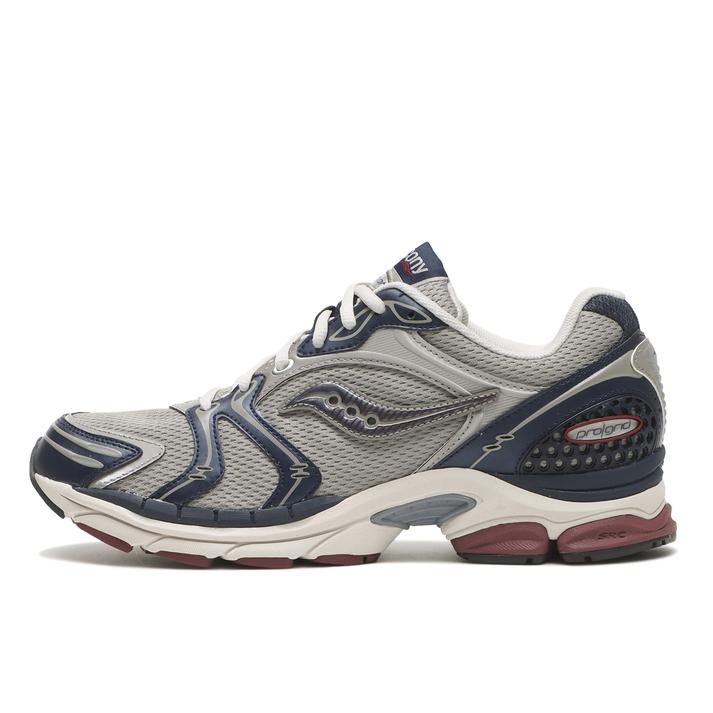 Saucony �v���O���b�h �g���C�A���t 4 GREY/NAVY