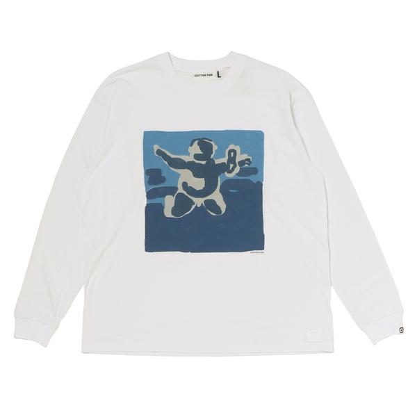 COTTON PAN ネバーマインド ホワイト M