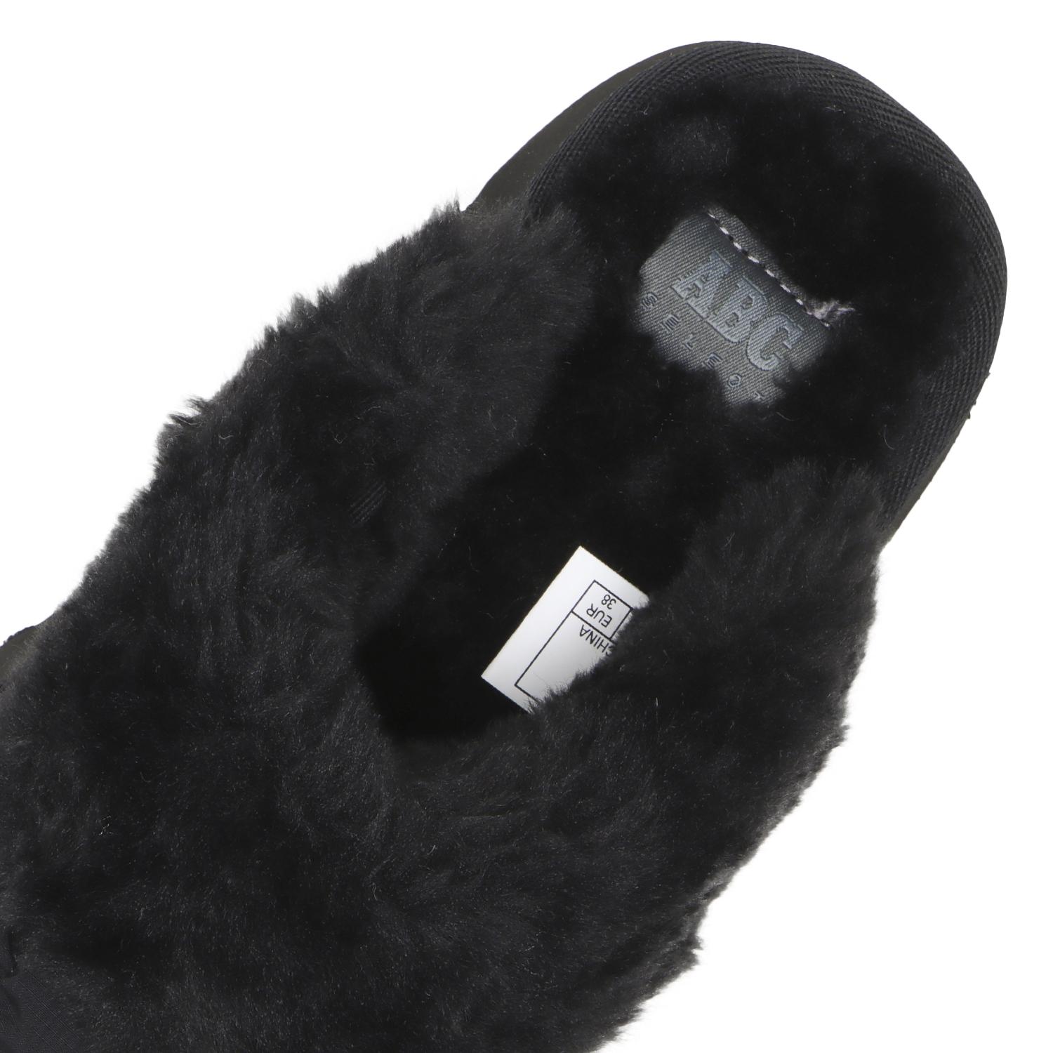 レディース 【ABC SELECT】 エービーシーセレクト NYLON PUFFY MULE ST