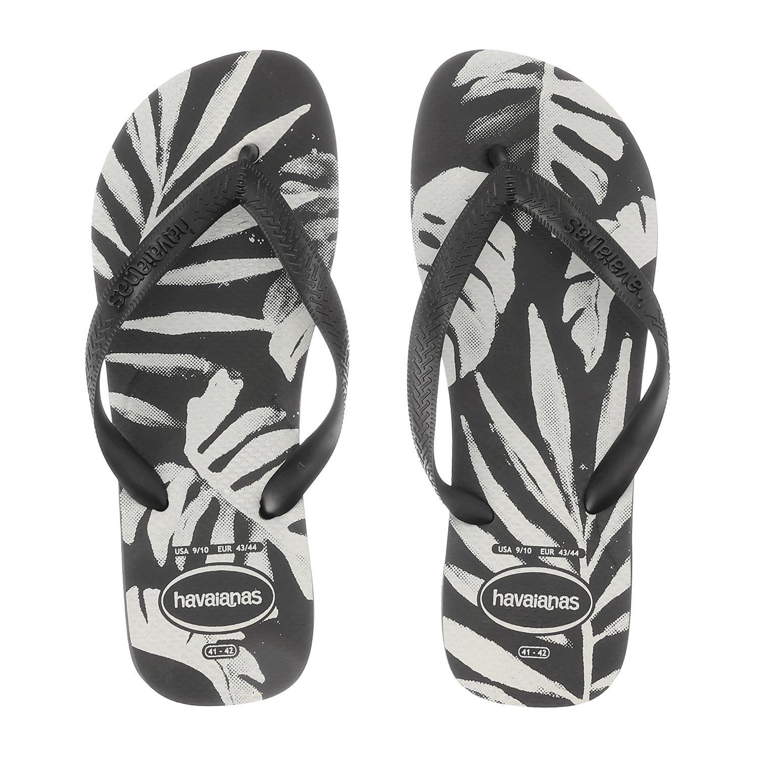 (取寄) ハワイアナス メンズ トップ アロハ サンダル Havaianas men Top Aloha Sandal Black/Grey havaianas havaianas Top Aloha｜OSHMAN'S ONLINE 公式通販