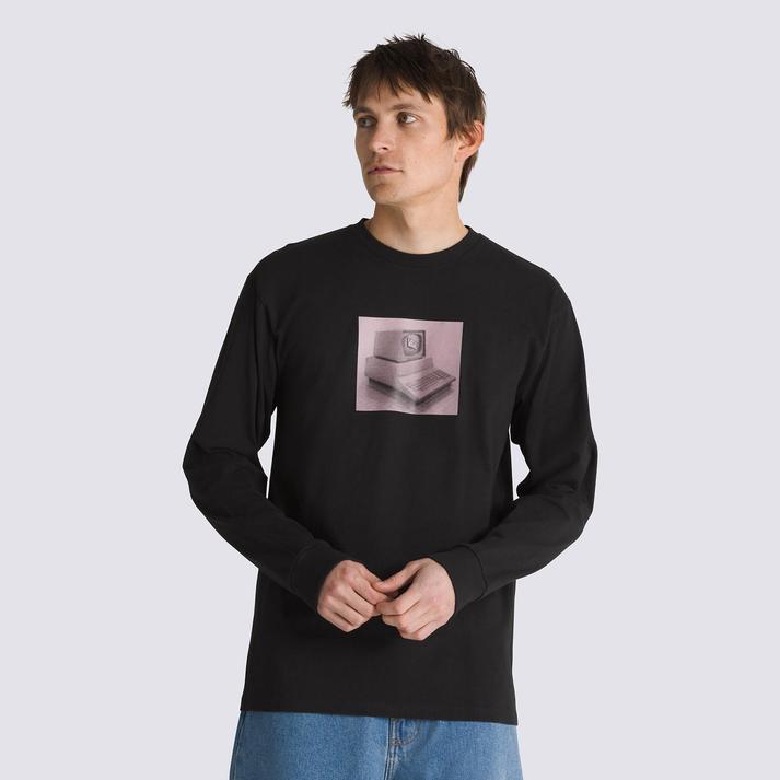 VANS �����O�X���[�u BLACK