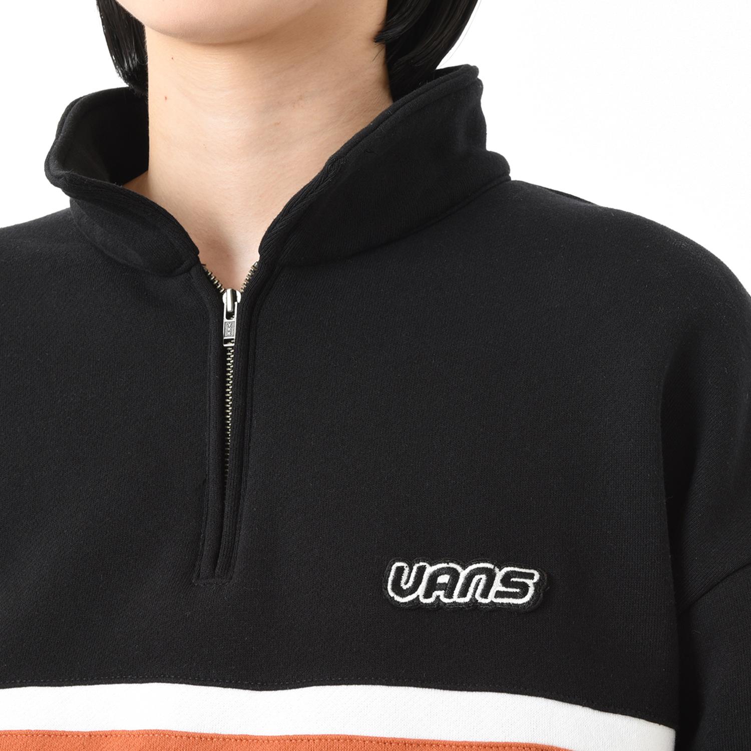 VANS　マルチパターン　ハーフジップ　スウェットトレーナー　ヴァンズ　バンズ 665905000201.jpg?sr.dw=630
