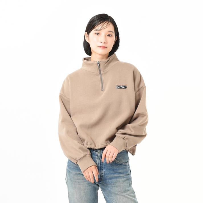 VANS �X�E�F�b�g�N���[ GREIGE