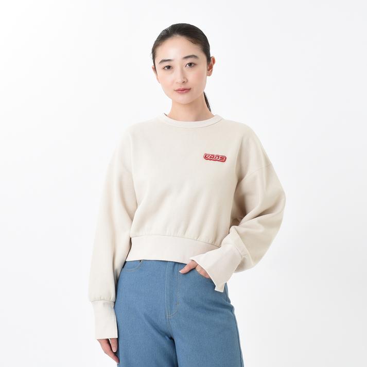 VANS �X�E�F�b�g�N���[ NATURAL