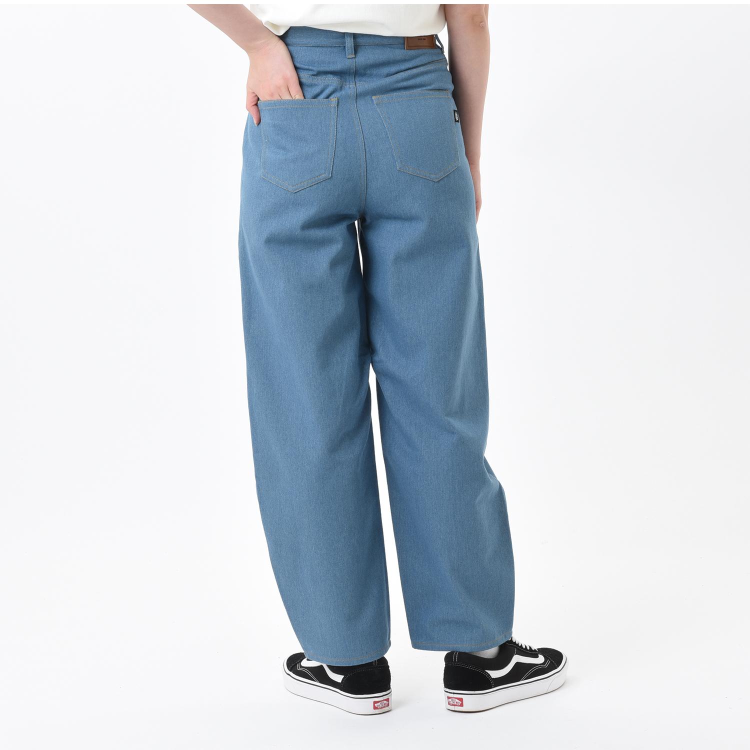 がラフ　kaja✦BLUE✦DENIM✦サイズ3 ovy VANS】 ヴァンズ denim curve pants ロングパンツ 124K3141300 ABC