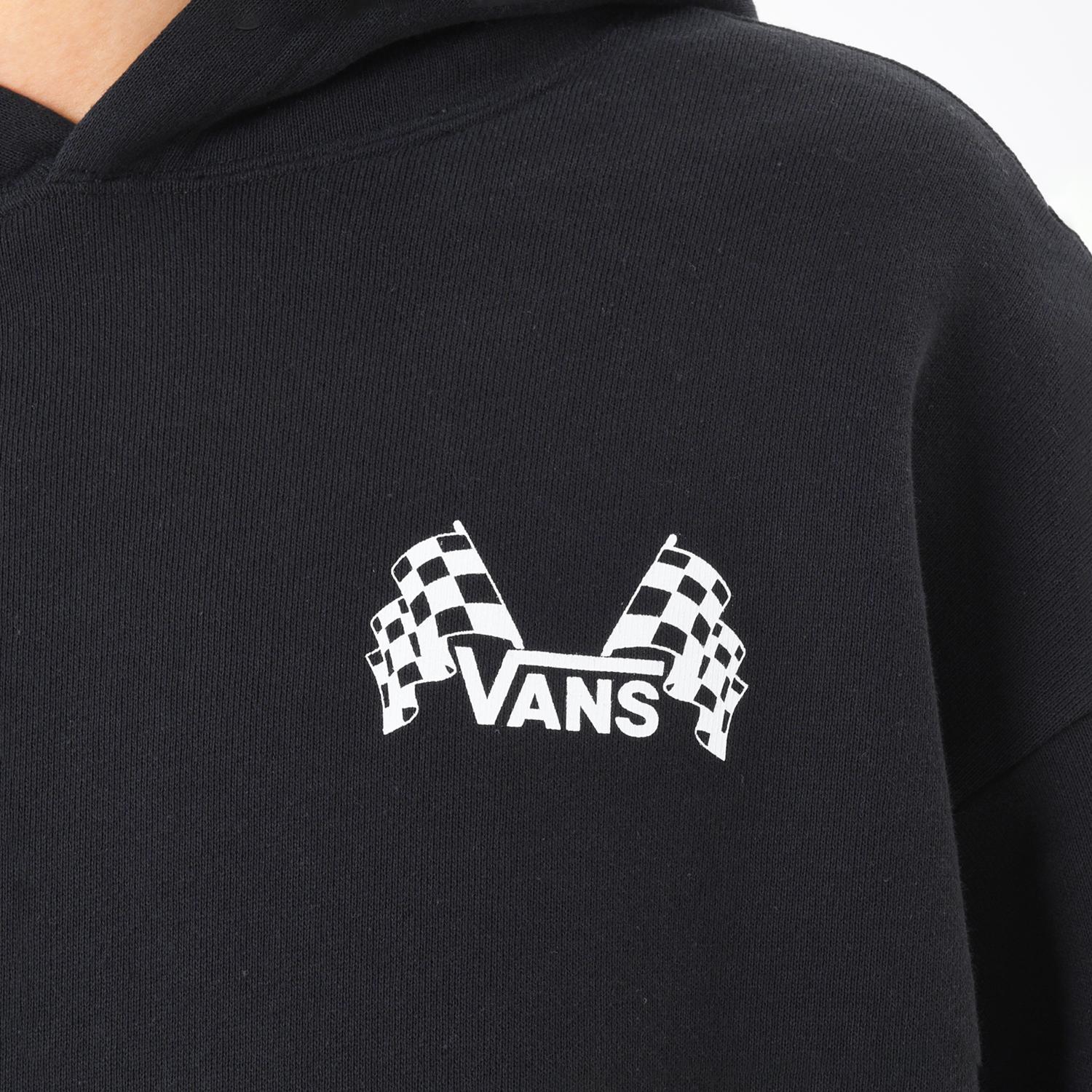 VANSチェック柄フード付きプルオーバーウェア VANS バンズ スニーカー AUTHENTIC CHECKERBOARD BLUE WHITE