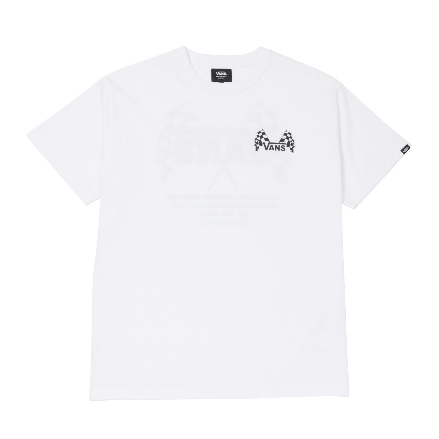 VANS】 ヴァンズ M Checket Flags TEE ショートスリーブ 124K1012800