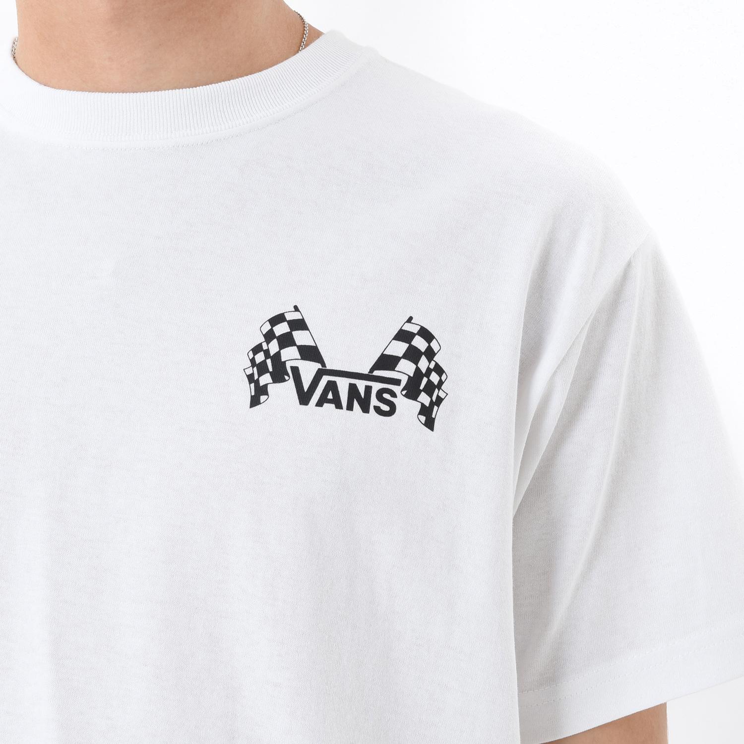 VANS】 ヴァンズ M Checket Flags TEE ショートスリーブ 124K1012800