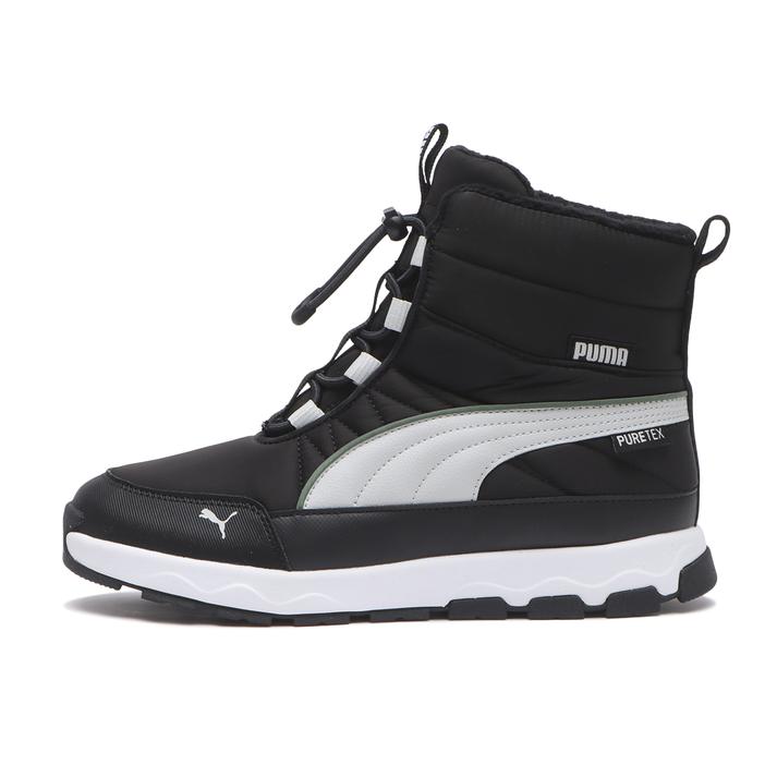 yz WjA yPUMAz v[} 22-25EVOLVE BOOT PURETEX JR G{u u[c sAebNX JR 392647 02BLK/GREEN FOG 24.5cm