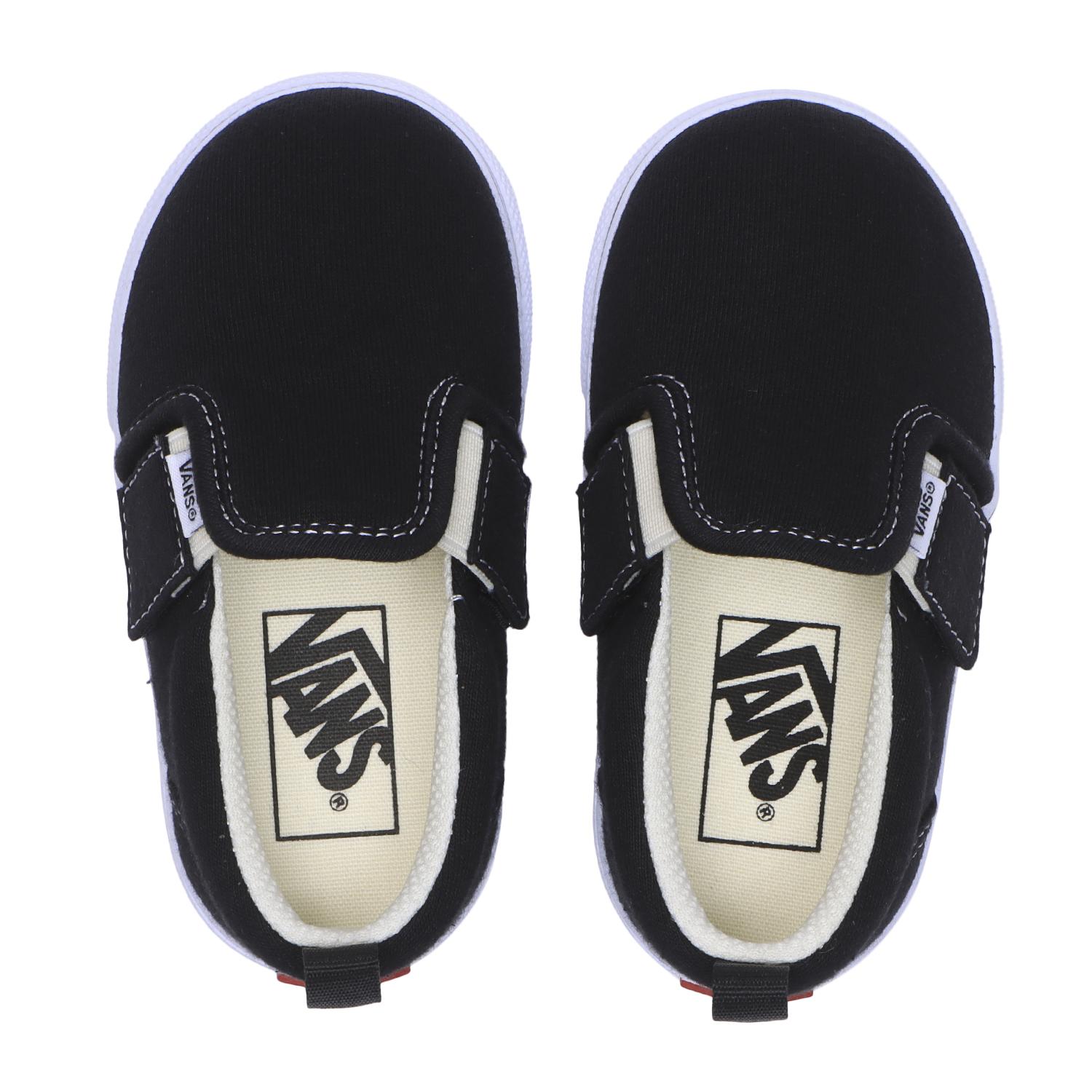 ウッポン ベビー 【VANS】 ヴァンズ 12-165(H) SLIP ON スリッポン V98TDL BLACK