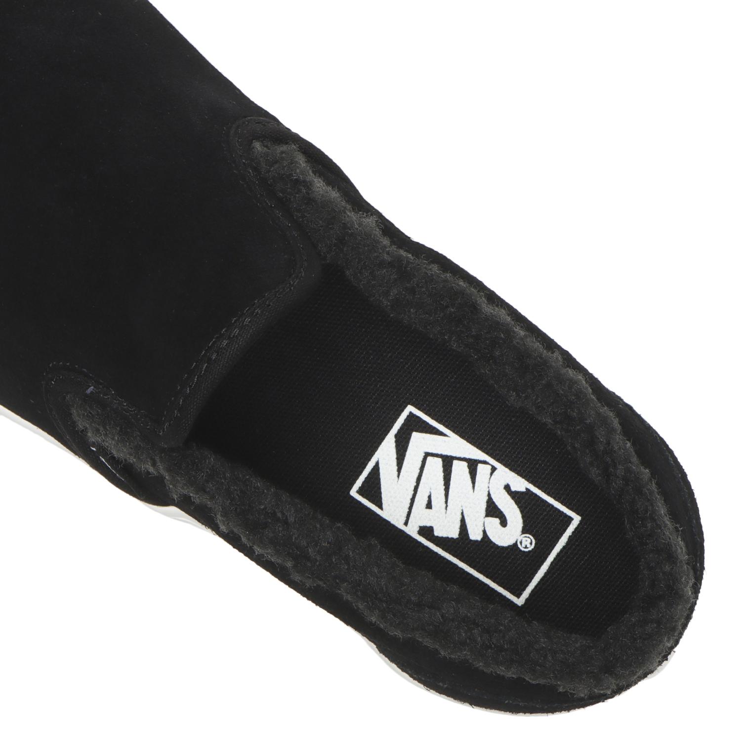 【VANS】 ヴァンズ CLASSIC SLIP-ON SHERPA BLACK 国内発送 VANS】 ヴァンズ CLASSIC SLIP-ON スリッポン VN000CT5BLA