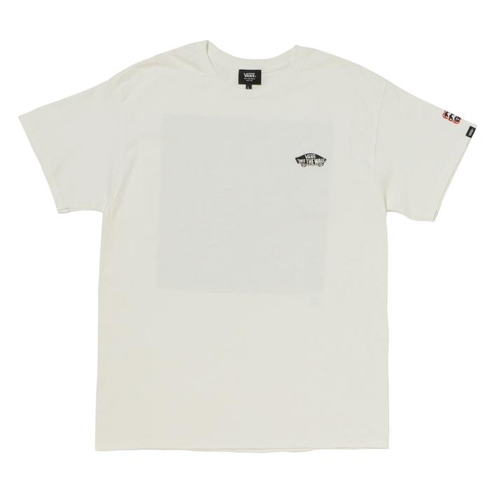 VANS �V���[�g�X���[�u WHITE