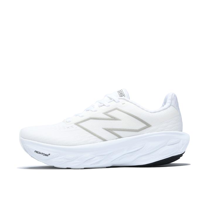 【送料無料】 レディース 【NEW BALANCE】 ニューバランス W1080W14(D) W1080 W1080W14 ALL WHITE(W14) 24.5cm