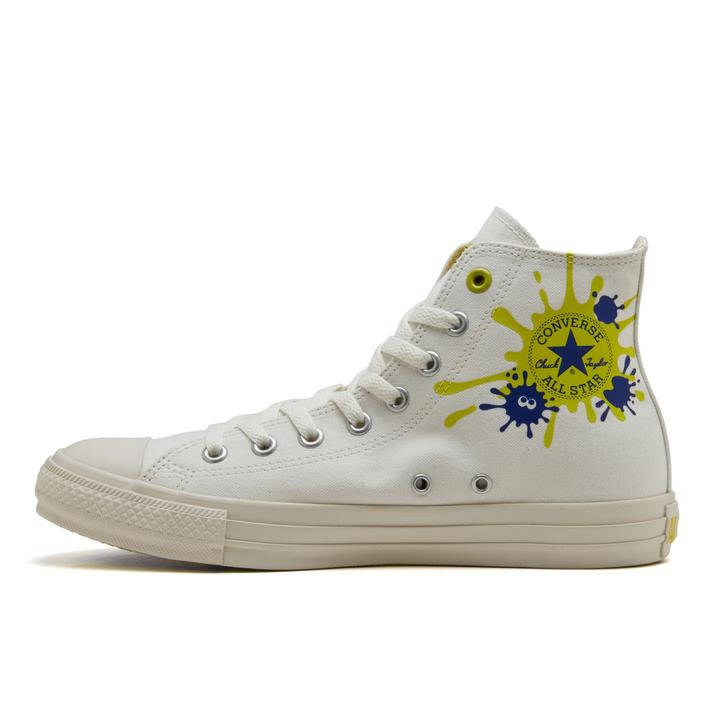 yz yCONVERSEz Ro[X AS Z HI / Splatoon3 I[X^[ Z HI / XvgD[3 31312700 WHITE 7H(26cm)