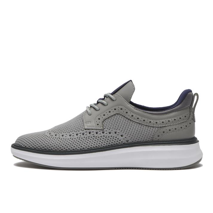 yz ySTEFANO ROSSIz Xet@mbV KYLON W-TIP KNIT JC EBO`bv jbg SR07118 GRIGIO 39(24.5cm)