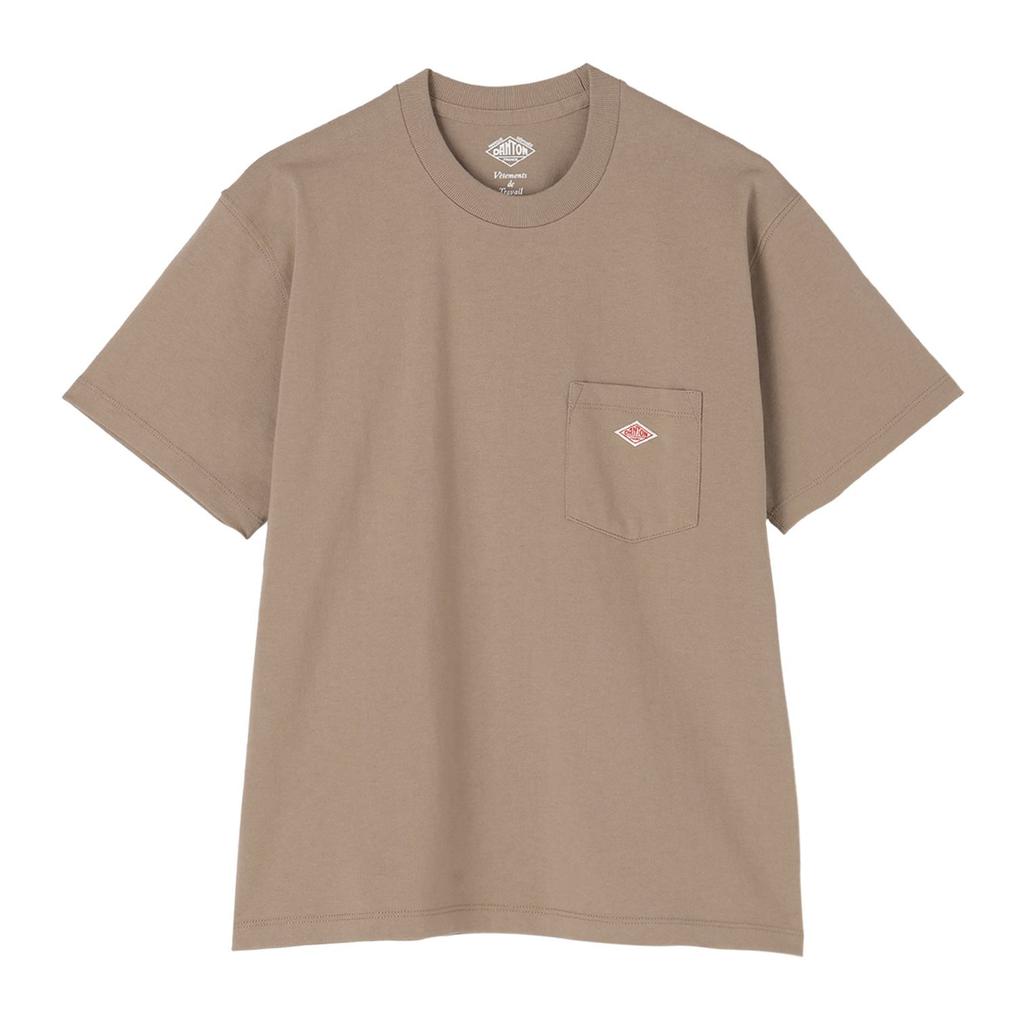  DANTON DANTON W's Pocket T-Shirt画像1