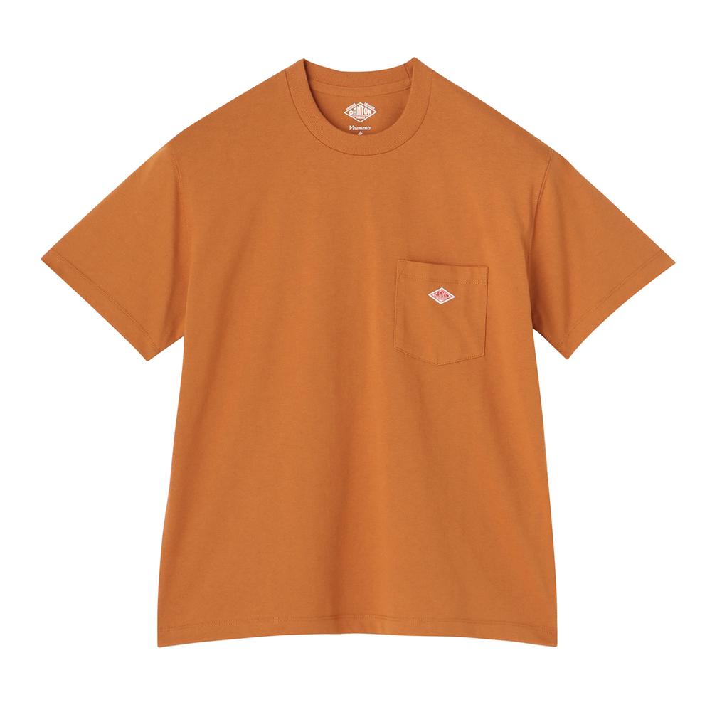  DANTON DANTON W's Pocket T-Shirt画像1