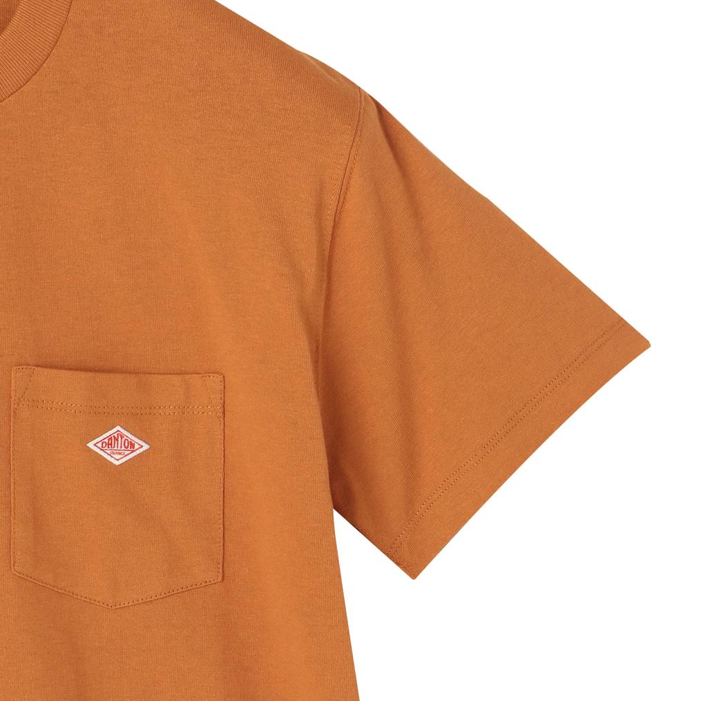  DANTON DANTON W's Pocket T-Shirt画像4
