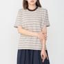 モデル：161㎝ / 着用サイズ：S DANTON DANTON W's Pocket T-Shirt画像1