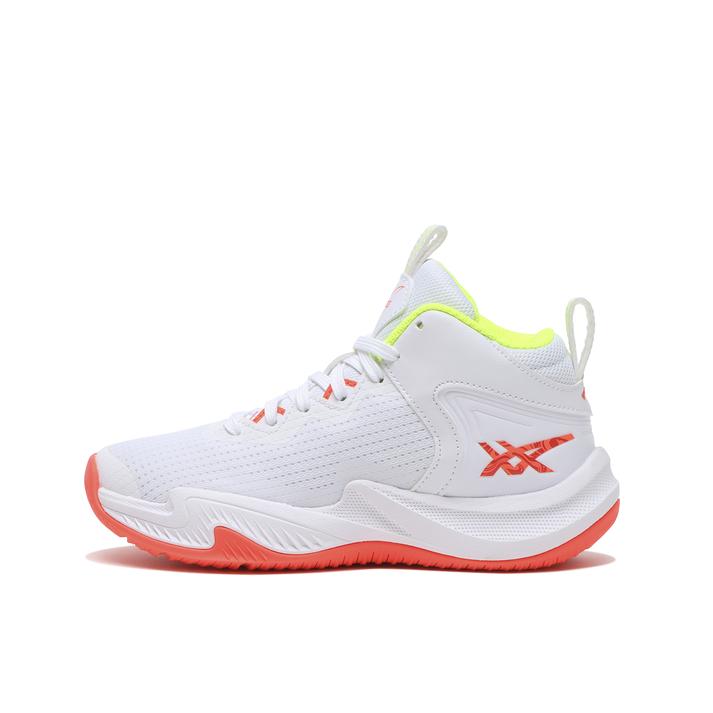 �y���������z �W���j�A �yASICS�z �A�V�b�N�X NOVA SURGE 3 GS �m���@�T�[�W GS 1064A017.100 WHITE/SUNRED 20.5cm