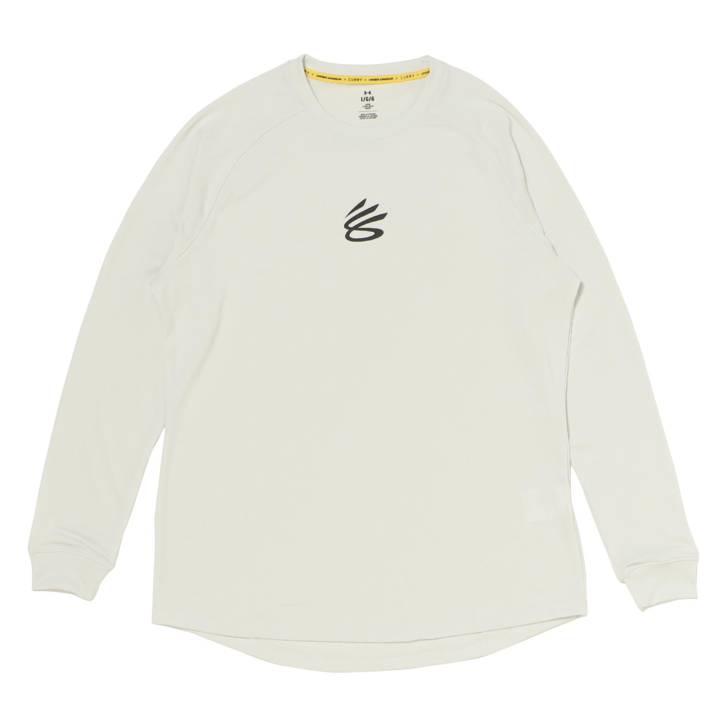UNDER ARMOUR】 アンダーアーマー M CURRY TECH LOGO LS T