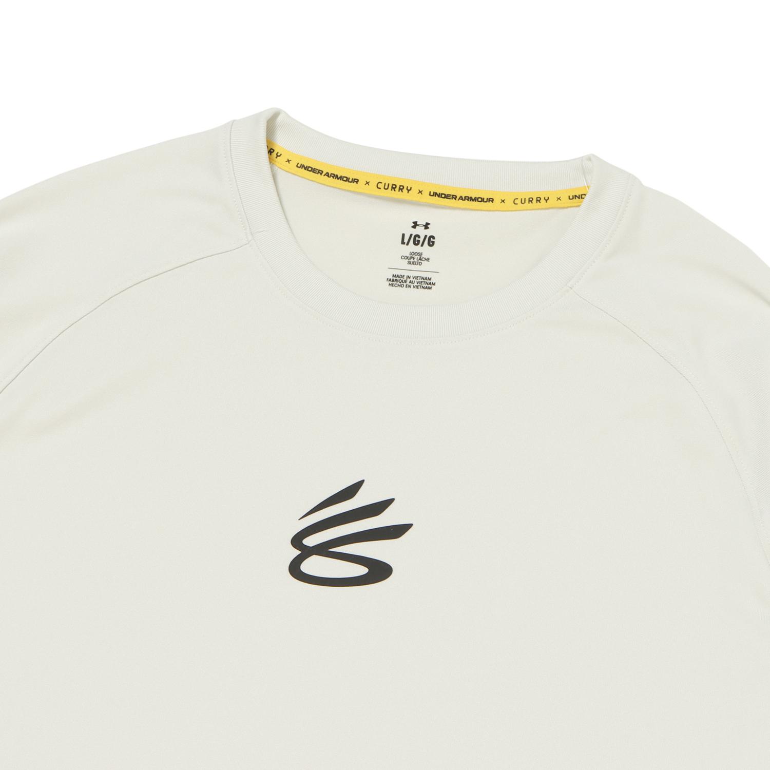 UNDER ARMOUR】 アンダーアーマー M CURRY TECH LOGO LS T