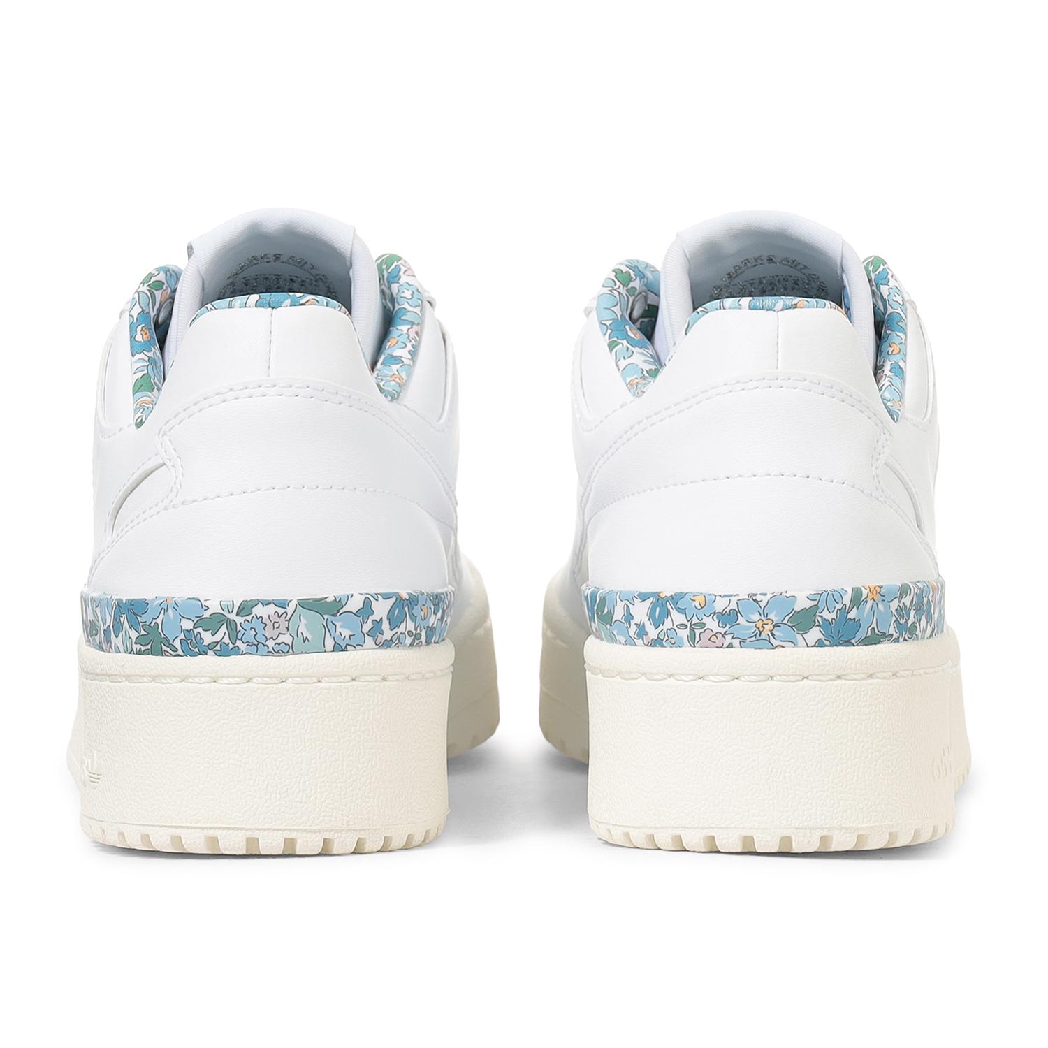 【美品】Adidas アディダス フォーラムボールド リバティ ピンク 23.5 adidas FORUM BOLD J LIBERTY LDN SAIL/PINK アディダス