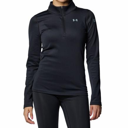 UNDER ARMOUR UAコールドギアプロ 1/2ジップロングスリーブシャツ