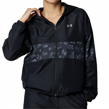 UNDER ARMOUR UA トリコットウーブンフルジップフーディー