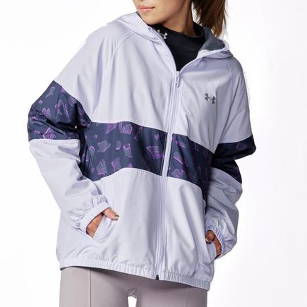 UNDER ARMOUR UA トリコットウーブンフルジップフーディー