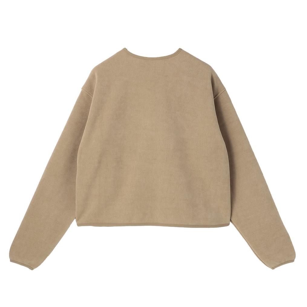  THOUSAND MILE THOUSAND MILE W's Knit Fleece Zip Cardigan画像3