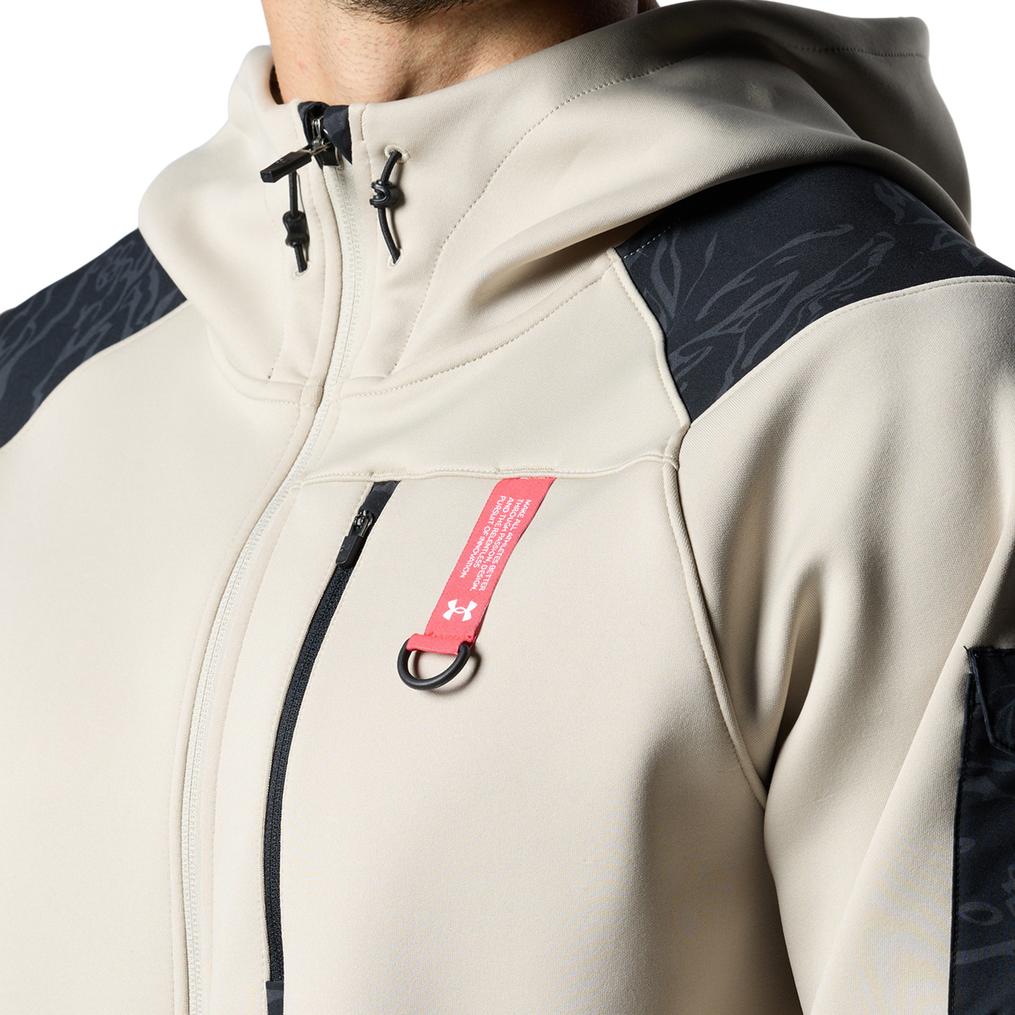  UNDER ARMOUR UNDER ARMOUR UA Armour Knit Hybrid Fullzip Jacket画像6