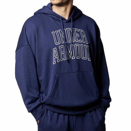 UNDER ARMOUR UAアイコンヘビーウェイトテリーオーバーサイズフーディー