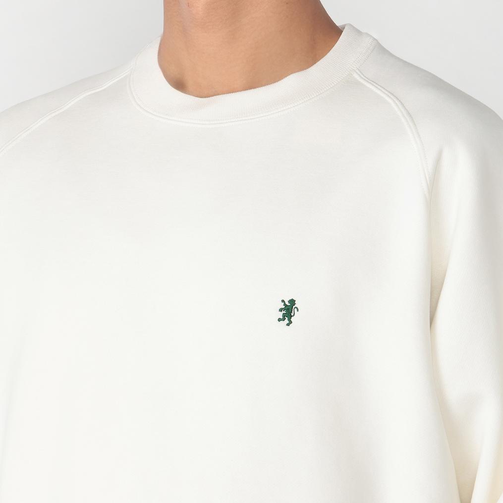  Gymphlex GYMPHLEX M's Swing Sleeve Pullover Crew Sweat画像4