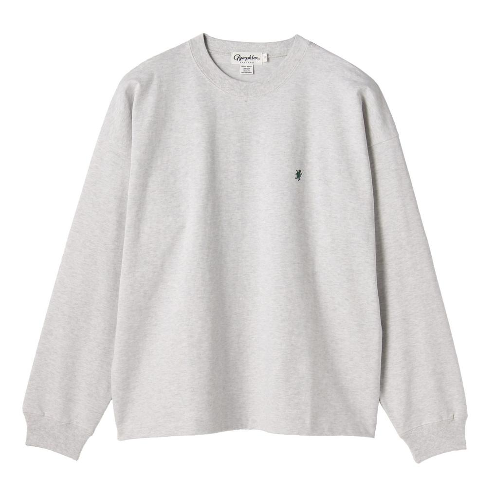  Gymphlex GYMPHLEX M's Crew Neck L/S T-Shirts画像1