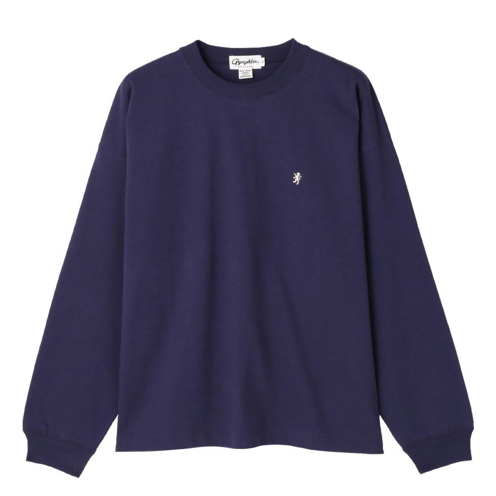  Gymphlex GYMPHLEX M's Crew Neck L/S T-Shirts画像1