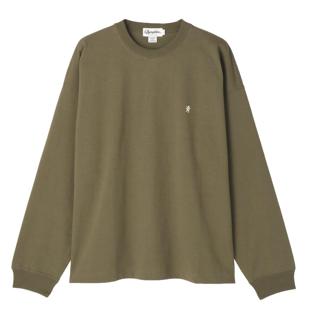  Gymphlex GYMPHLEX M's Crew Neck L/S T-Shirts画像1