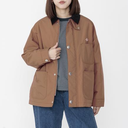 DANTON ウィメンズナイロンタフタワークジャケット