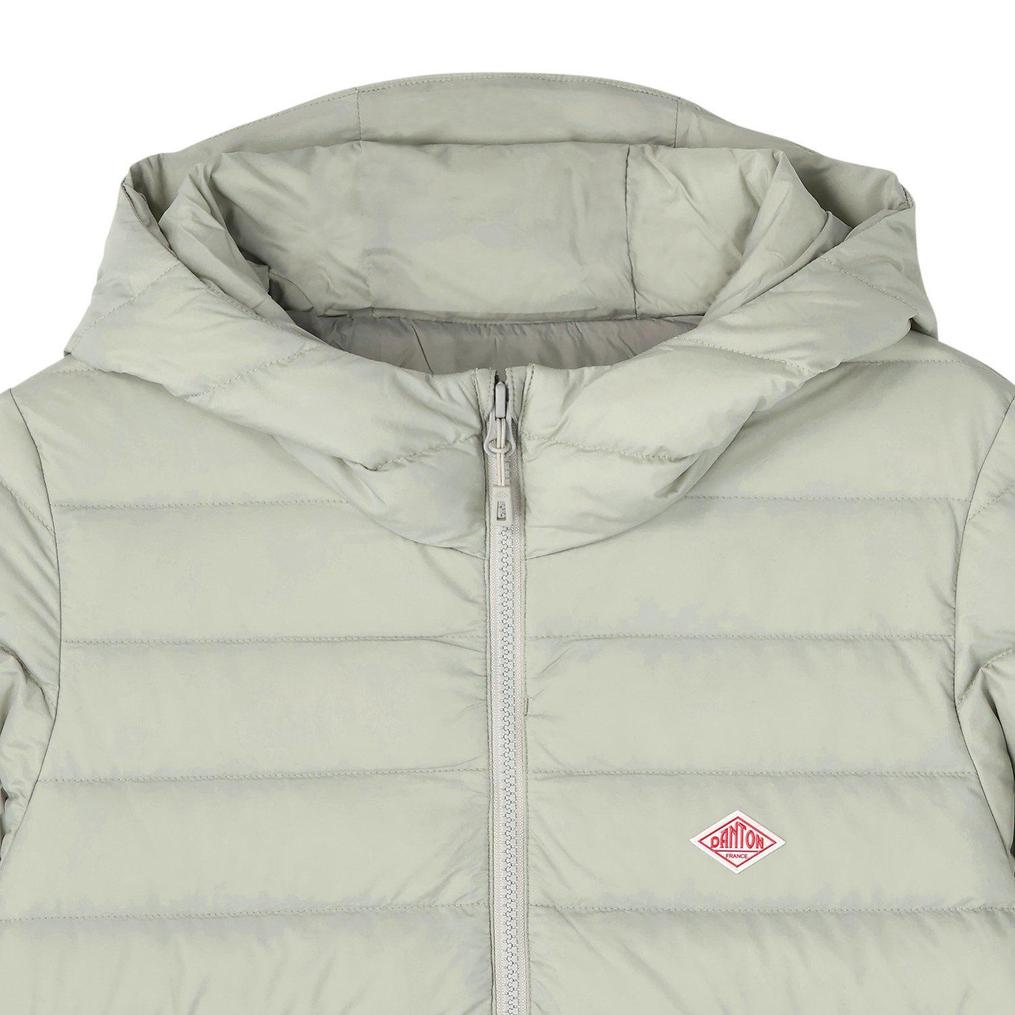  DANTON DANTON W's Nylon Taffeta Middle Down Hooded Jacket画像7