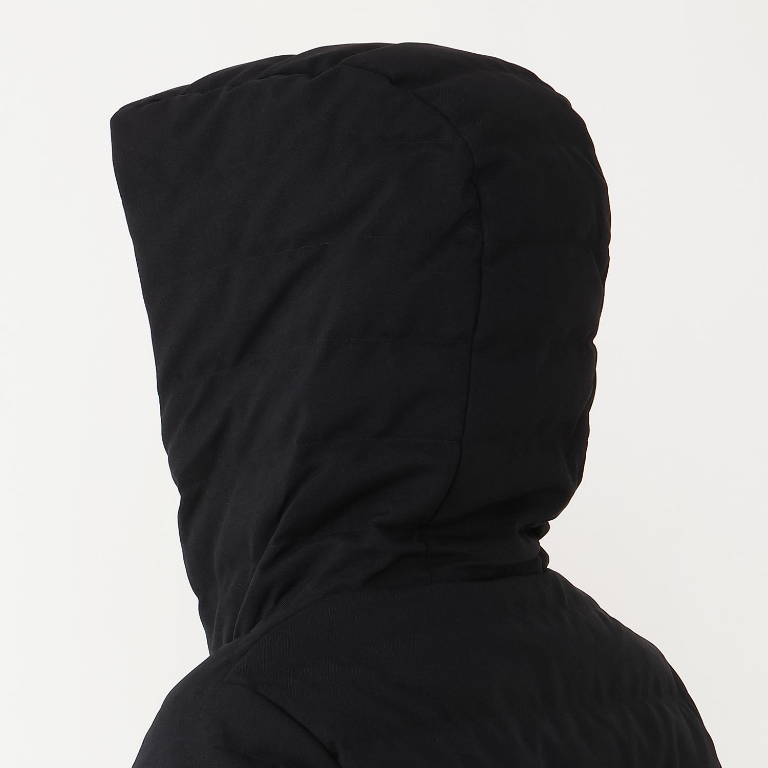 DANTON DANTON W's Wool Like Polyester Middle Down Hooded Jacket