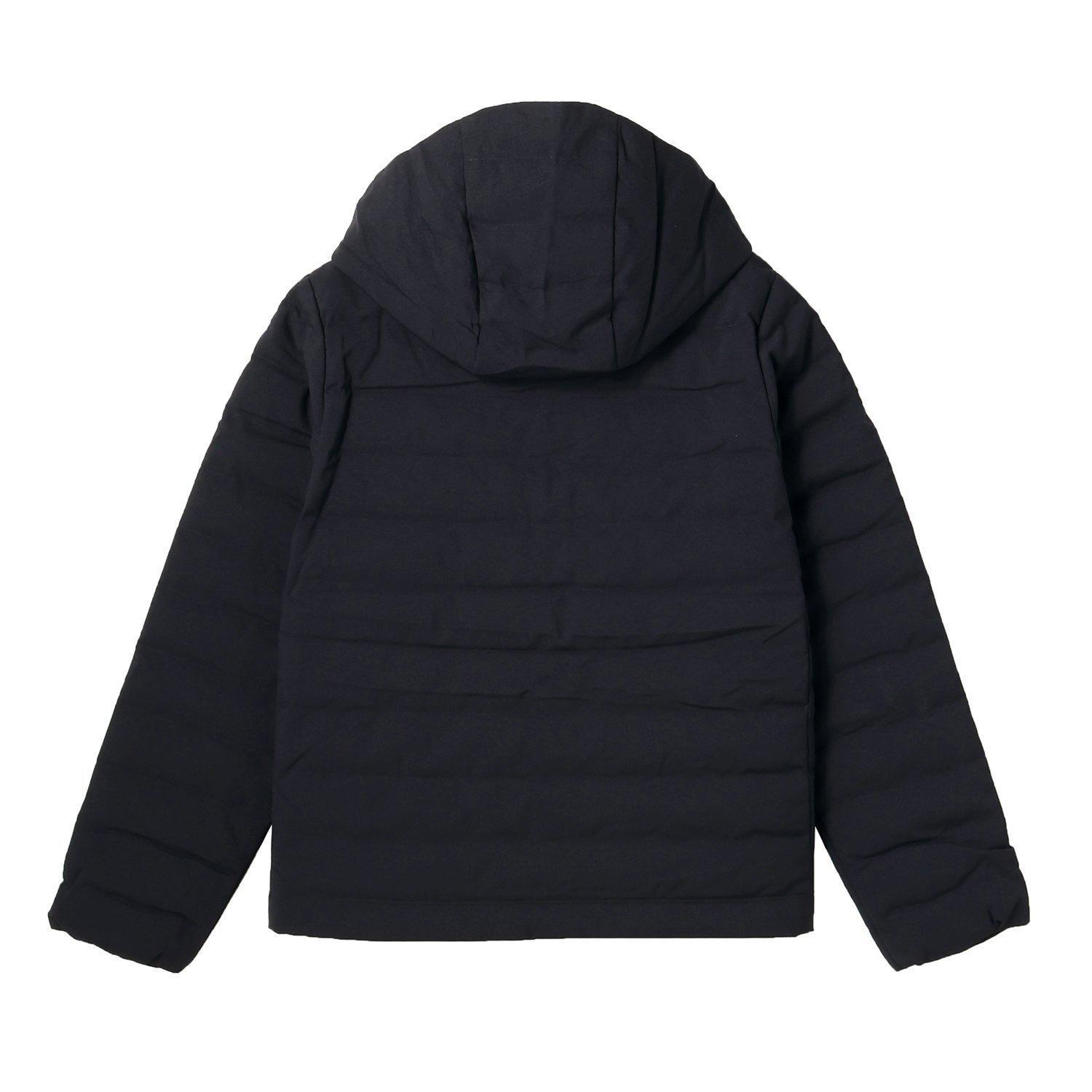 DANTON DANTON W's Wool Like Polyester Middle Down Hooded Jacket