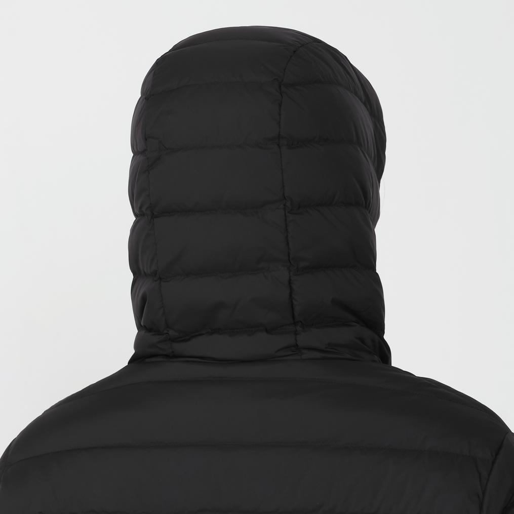  DANTON DANTON W's Nylon Taffeta Middle Down Hooded Coat画像4