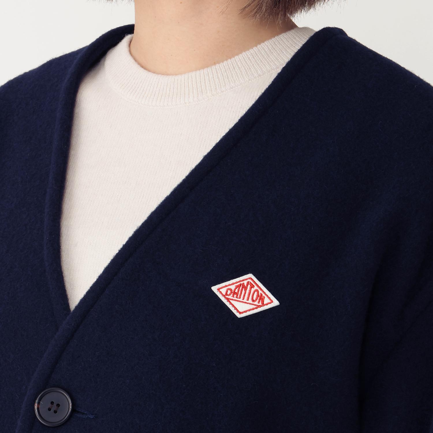 DANTON DANTON W's Single Wool Pile V Neck Jacket｜OSHMAN'S ONLINE